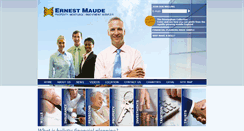 Desktop Screenshot of ernestmaude.com
