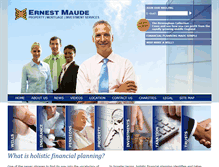 Tablet Screenshot of ernestmaude.com